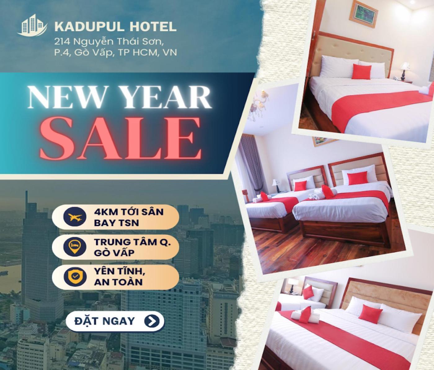 Kadupul Hotel Nguyen Thai Son Хошимин Экстерьер фото